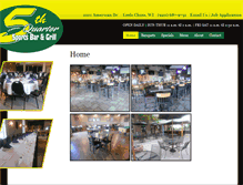 Tablet Screenshot of fifthquartersportsbar.com